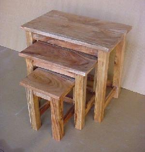 Acacia Wood Nest Tables (RHP-NEST-005)