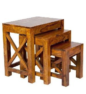 Acacia Wood Nest Tables (RHP-NEST-006)