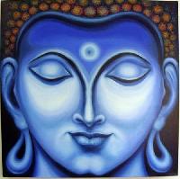 Gautam Buddha Oil Paintings