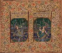 Mughal Art Oil Paintings