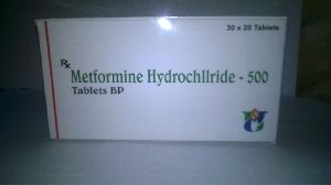 Metformine Hydrochllride -500 Tablets