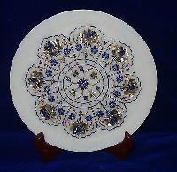 Marble Inlay Pietra Dura Plates