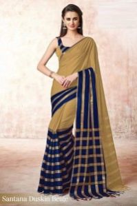 santana Cotton Silk Sarees