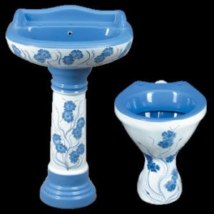 Vitrosa Wash Basin & Water Closet Set