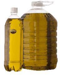 plastic mustard oil bottles