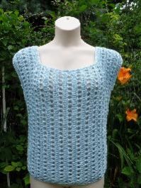 crochet ladies tops