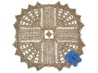 Square Shaped Jute Rug