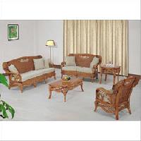 Cane Sofa Set