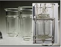 Cylindrical Glass Reactor
