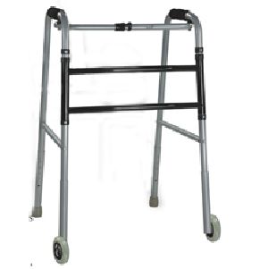 Single Button Folding Walker