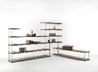 steel designer bookshelf