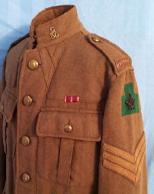 WW1 british uniforms