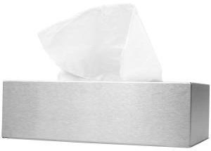 wet facial tissue