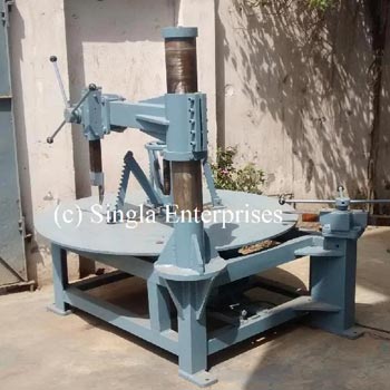 One Side Tyre Cutting Machine