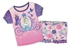 Girls Printed Short & T-Shirt Set