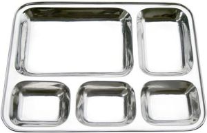 Stainless Steel Compartment Thali