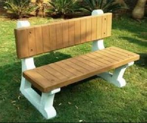 Cement Garden Bench