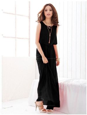 Ladies Long One Piece Dress