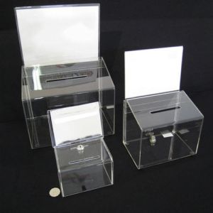 Acrylic Donation Boxes