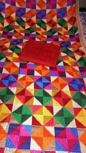 Ladies Heavy Phulkari Dupatta