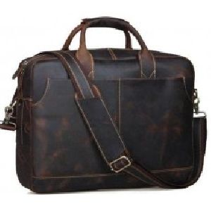 leather laptop briefcase