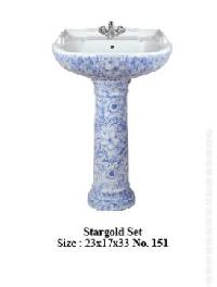 Printed Pedestal Wash Basins