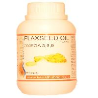 Flaxseed Oil Softgel Capsules