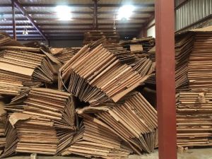 corrugated box scrap