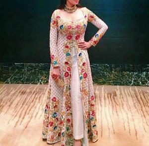 Designer Front Cut Kurtis