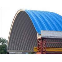 Curved Roofing Shade Construction