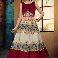 Jyoti Red Lehenga