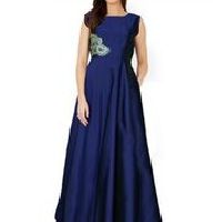 Parsi Navy Blue gown