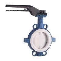 Teflon Lined Butterfly Valve