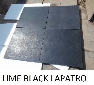 Kadappa Black Lapatro Limestone Tiles