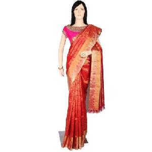 Designer Brocade Silk Sarees