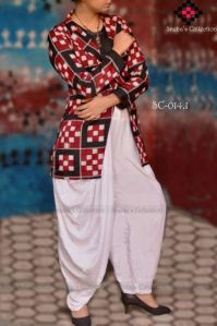 Coat Style Kurti & Butterfly Pant