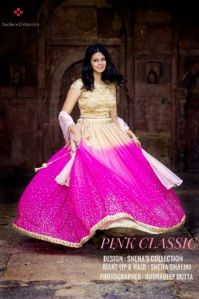 Pink lehenga