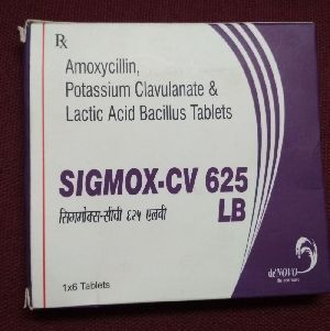 Sigmox-CV 625 LB Tablets