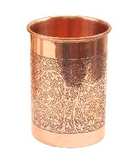 Copper Etched Glass