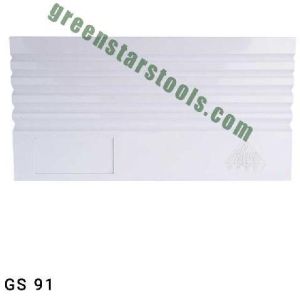 WHITE GROOVED PLASTIC BEAD BOARD