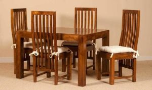 wooden dining set