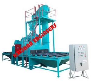 stone shot blasting machine