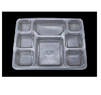 8 Compartment Disposable Meal Tray
