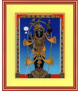 Shrinathji Framed Art Prints Glass