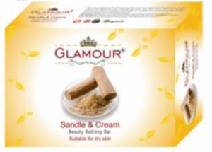 Miss Glamour Sandle & Cream Bathing Bar