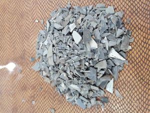 pvc pipe scrap dark grey