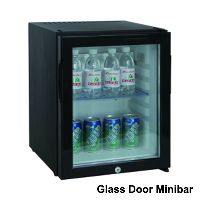 Glass Door Minibar
