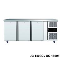 UC 1800C 3 Door Counter Freezer