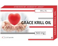 Grace Krill Krill Oil Capsules 500mg Capsules
