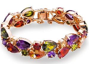 Multi Colored Stone Bracelets